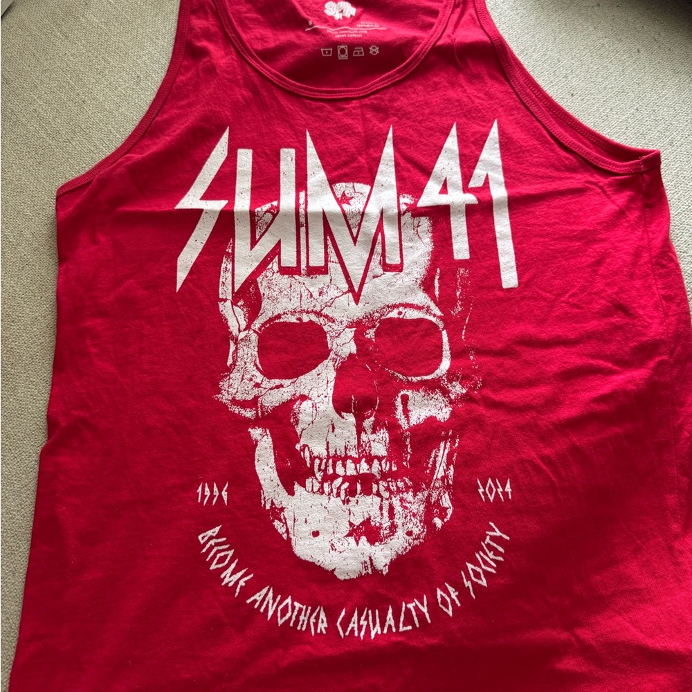 Sum 41 tank top small